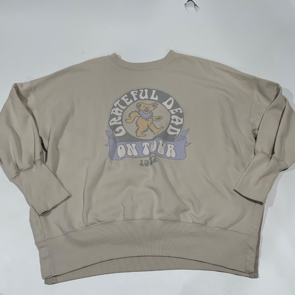 Abercrombie Sz XL Grateful Dead Graphic Crewneck Sweatshirt - Picture 2 of 6